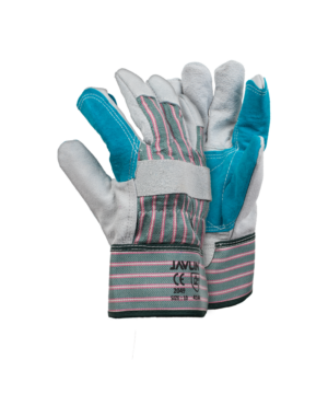 Chrome Leather Reinforced Candy Stripe Gloves Premium Quality