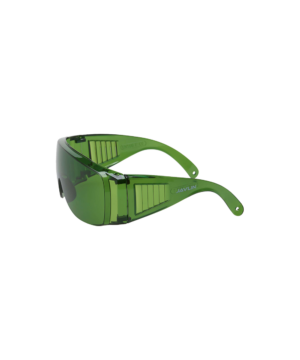 Wrap Around Anti Scratch Spectacles Green Lens