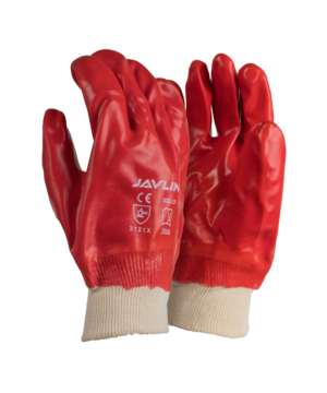 PVC Medium Weight Knit Wrist Gloves