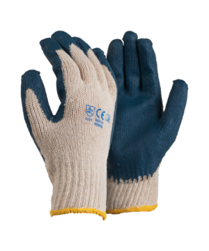 Blue Nitrile Coated Gloves