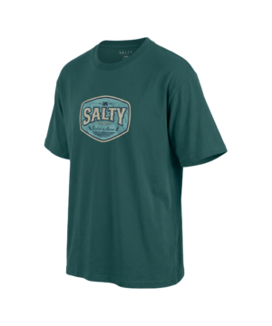 End Of Range - Salty T-Shirt Tractor Badge