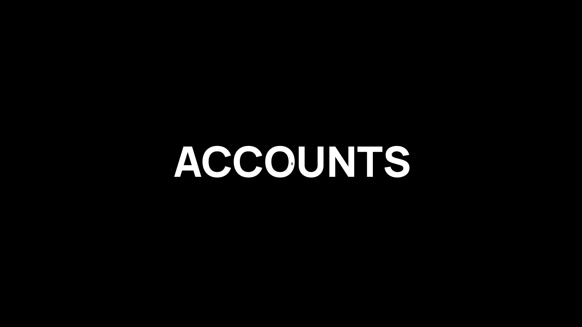 Accounts