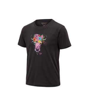 Salty Girls T-Shirt Floral Cow