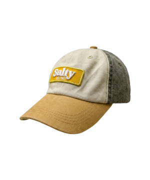 Salty 3 Colour Cap Olive/Stone/Mustard