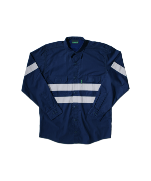 ROCKSAFE Hi-Vis Vented Long Sleeve Work Shirt