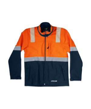 Hi Vis Two Tone Utility Softshell Jacket