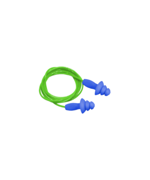 Reusable Blue Corded Ear Plugs