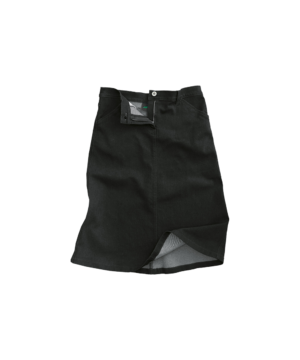 End Of Range - Women’s Black Stretch Denim Skirt