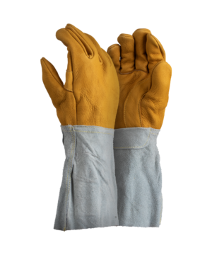 Full Grain Deerskin Gloves - 15cm Cuff