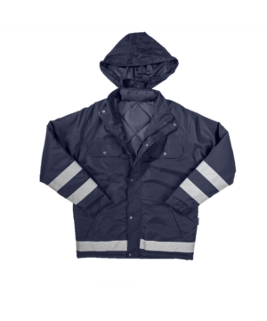 Reflective Utility Freezer Jacket