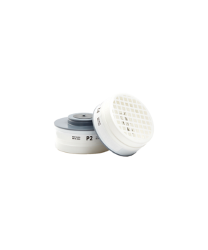 Single Respirator Cartridge P2 Dust & Fume-Set of Two