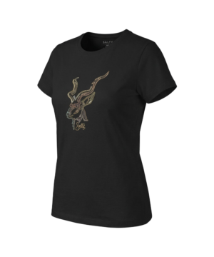 End Of Range - Salty Womens T-Shirt Kudu Art