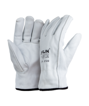 Full Grain White Cowhide Gloves