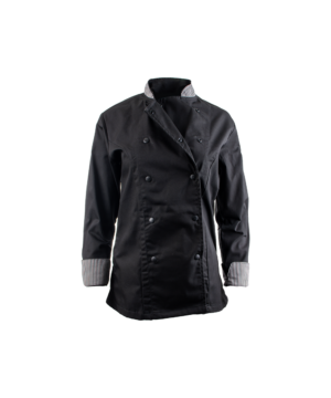 End Of Range - Black & Ligne Noir Elite Women's Chef Jacket