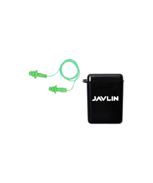 Reusable Green Corded Ear Plugs With Container