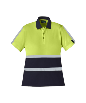 Women's Hi-Vis Two Tone Golfer With Reflective Tape