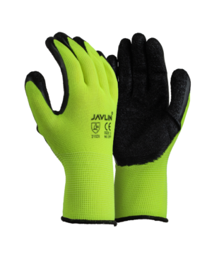 Hi-Vis Micro Latex Coated Flexi Gloves