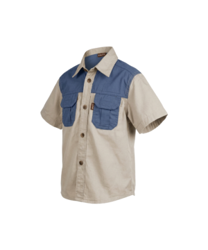 Meerkat Kids Two Tone Bush Shirt