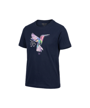 Salty Girls T-Shirt Kingfisher Crystals